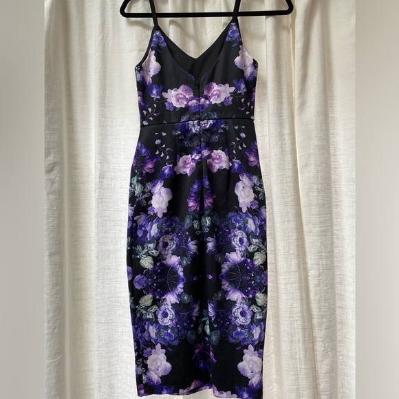 Gingerfizz fitted midi dress - Size Small - Picture 4 of 6